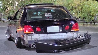 VIPカーの豪快な退場‼️など【搬出①】STANCENATION JAPAN TOKYO 2023 スタンスネーション [upl. by Emyle]