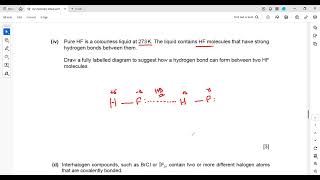 A levels Chemistry Structure Pop Quiz 7 [upl. by Ecnarwal]