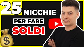 25 Nicchie Youtube per Guadagnare online senza metterci la faccia  Come Fare Youtube Automation [upl. by Norag]