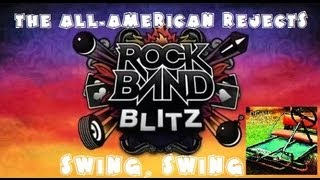 The AllAmerican Rejects  Swing Swing  Rock Band Blitz Playthrough 5 Gold Stars [upl. by Zedekiah558]