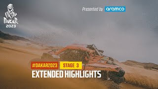 Extended highlights of Stage 3 presented by Aramco  Dakar2023 [upl. by Darlleen77]