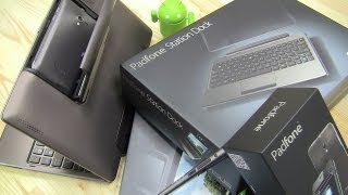 ASUS PadFone Unboxing with the PadFone Station amp Station Dock [upl. by Anelak]