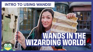 Your Guide to Interactive Wands in the Wizarding World of Harry Potter  Universal Studios Hollywood [upl. by Doralyn]