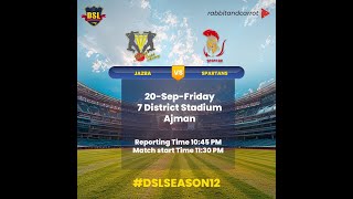 DSLSEASON12  Match 02  Jazba CA Vs Spartan [upl. by Esirehc]