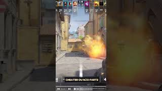 Cheater ou não parte 2 counterstrike2 csgo counterstrike csgoclips tribo gaules [upl. by Yuk]