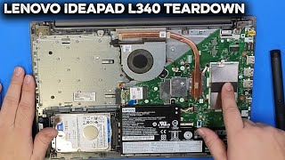 Lenovo Ideapad L340 Teardown and SSD Upgrade 160 [upl. by Cthrine110]