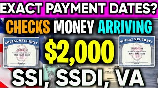 EXACT PAYMENT DATES 2000 CHECKS amp MONEY ARRIVING IN NOVEMBER FOR SOCIAL SECURITY SSDI SSI [upl. by Isidora]