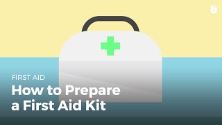 Learn first aid gestures How to Prepare a First Aid Kit [upl. by Augustine]