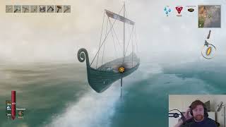 Building a canal of sorts and perhaps a boat house soon valheimgameplay valheimsurvival valheim [upl. by Beedon]