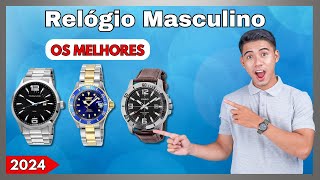 TOP 5 Melhor Relógio Masculino 2024 Qual o melhor Relógio Masculino Custo Benefício [upl. by Greenleaf]