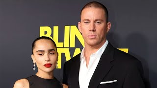 Channing Tatum Shares Post About Costarring with Zoë Kravitz Hours Before Their Split Becomes Public [upl. by Korney]