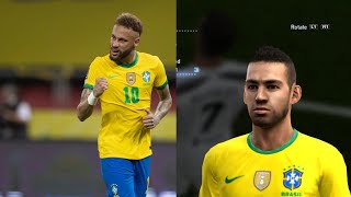 Neymar JR Face Build Pes 2013 Season 20212022Brazil NT  Paris SaintGermain [upl. by Margery933]