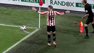 Sheffield United v Rotherham United highlights [upl. by Emyaj]