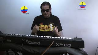 Piano Salsa montuno en modo mayor play along backing track I parte Bogotá 2024 [upl. by Aihsirt181]