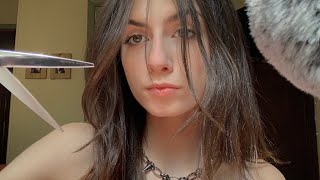 asmr friend gives you a haircut 💓 fast and aggressive [upl. by Misha]