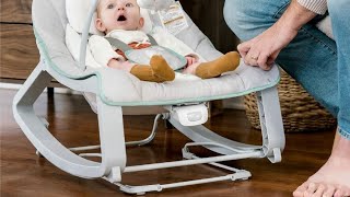 Baby Rocker Ingenuity Keep Cozy 3 in 1 Grow with Me Vibrating  gadget [upl. by Loresz]