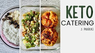 KETO CATERING DO PRACY  2000 kcal  PROSTE I SYCĄCE PRZEPISY [upl. by Aramo]