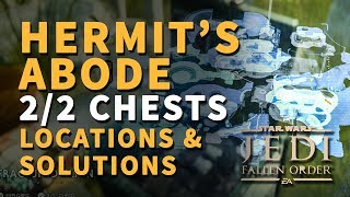 All Hermit’s Abode Chests Locations Bogano Star Wars Jedi Fallen Order [upl. by Llabmik]