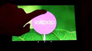 Samsung Galaxy Tab 101 p7510 piwifi running Lollipop Android 511 [upl. by Keslie]