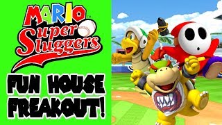 Mario Super Sluggers  BEST Fun House Team EVER FREAKOUT [upl. by Eidorb]