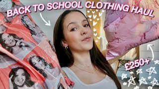 HUGE sixth formcollege try on haul 2021  dress code approved [upl. by Eiahpets]