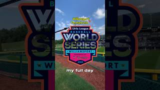 I went to the LLWS🇺🇸🤯baseball sports fyp littleleague algorithm funny [upl. by Eimor]