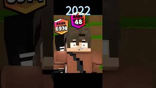 minecraft minecraft 2022 vs minecraft 2018🔥🔥🔥🔥 [upl. by Derag]