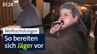 Fakten statt Vorurteile Wolfsschulungen für Jäger in Schweinfurt I BR24 [upl. by Wagshul]