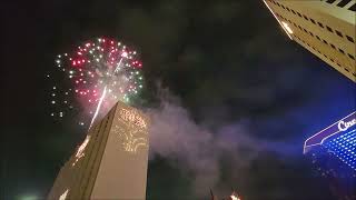 NYE 2024 Las Vegas Downtown  Plaza Hotel amp Casino Las Vegas [upl. by Nyliak]