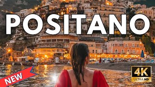 4K 🍋 POSITANO Italia Costa Amalfitana🌊✅ PASEO A PIE CON SUBTITULOS Drone quotwalking tourquot [upl. by Yrrak]