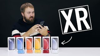 Распаковка iPhone XR всех цветов [upl. by Silra697]