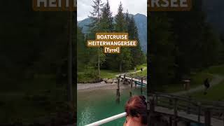 Boatcruise Heiterwangersee Tyrol [upl. by Gaudette]