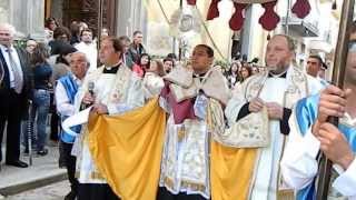 processione del corpus domini a san giuseppe jato 2013 [upl. by Silverts]