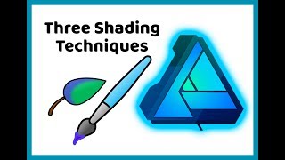 Affinity Designer Tutorial 7 Three Shading Techniques [upl. by Cnut28]