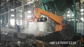 No Bake Sand Molding Line Resin Sand Casting Molding Process Foundry Sand Moulding Line [upl. by Gertrudis]