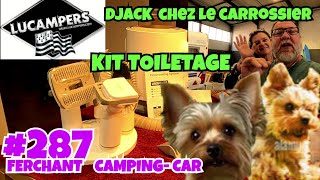 287 KIT TOILETTAGEDJACK AU CARROSSIERNomade van life  campingcar [upl. by Gracie]