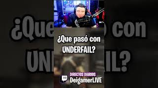 ¿QUE PASÓ CON UNDERFAIL Shorts [upl. by Orhtej]