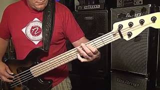 Nordstrand Big Splits  bass pickups  quotpartsquot Jazz 5 string Andy Irvine [upl. by Scurlock]