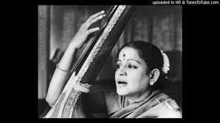 MS Subbulakshmi Banturithi Kolu Hamsanadham Adi Thyagaraja [upl. by Iroj51]