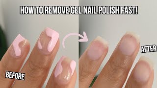 5 WAYS TO REMOVE GEL POLISH AT HOME  FAST amp EASY NO DAMAGE NO DRILL [upl. by Corinne]