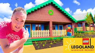 I Stay In A Lego House Hotel At Legoland Windsor [upl. by Erroll]