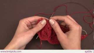 How to Use a Lifeline for Lace Knitting [upl. by Orrin]