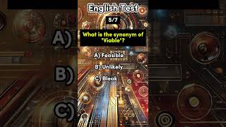 English Synonym Quiz Short Video synonyms quiz english vocabulary learning practice trending [upl. by Atinev]