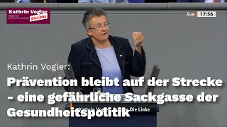 Prävention bleibt auf der Strecke  eine gefährliche Sackgasse der Gesundheitspolitik [upl. by Brezin]