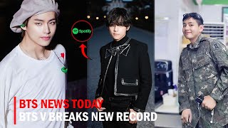 Incredible Enthusiasm BTS V Breaks Millions of Followers Record as Proof of Worldwide Popularity [upl. by Boar]