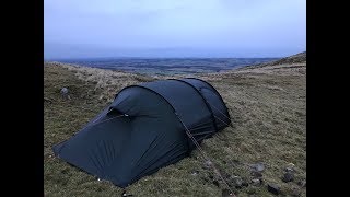 WET AND WILD AND WINDY WILDCAMP IN THE CHEVIOTS [upl. by Nnyroc]