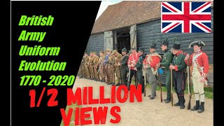 🇬🇧 The Evolution of British Army Uniforms A Comprehensive Guide [upl. by Ed]