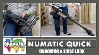 Numatic Quick NQ100 Cordless Vacuum Cleaner Unboxing amp First Look [upl. by Dayiz]