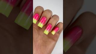 Ombre Nails pink paznokcie manicure naildesign ombrenails [upl. by Savannah560]