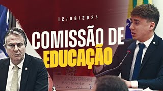 NIKOLAS FERREIRA  Comissão de Educação 12062024 [upl. by Naegem]